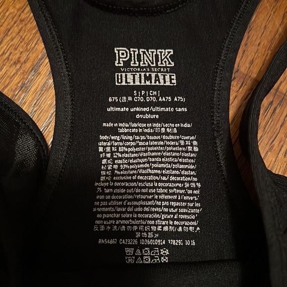 Pink sports bra - Picture 2 of 4